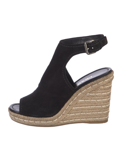 Prada Suede Braided Accents Espadrilles
