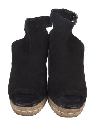 Prada Suede Braided Accents Espadrilles