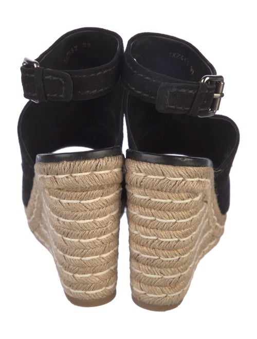 Prada Suede Braided Accents Espadrilles