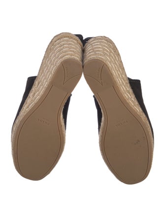 Prada Suede Braided Accents Espadrilles