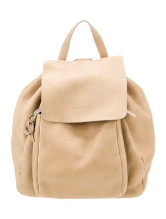 Prada Vitello Daino Leather Backpack