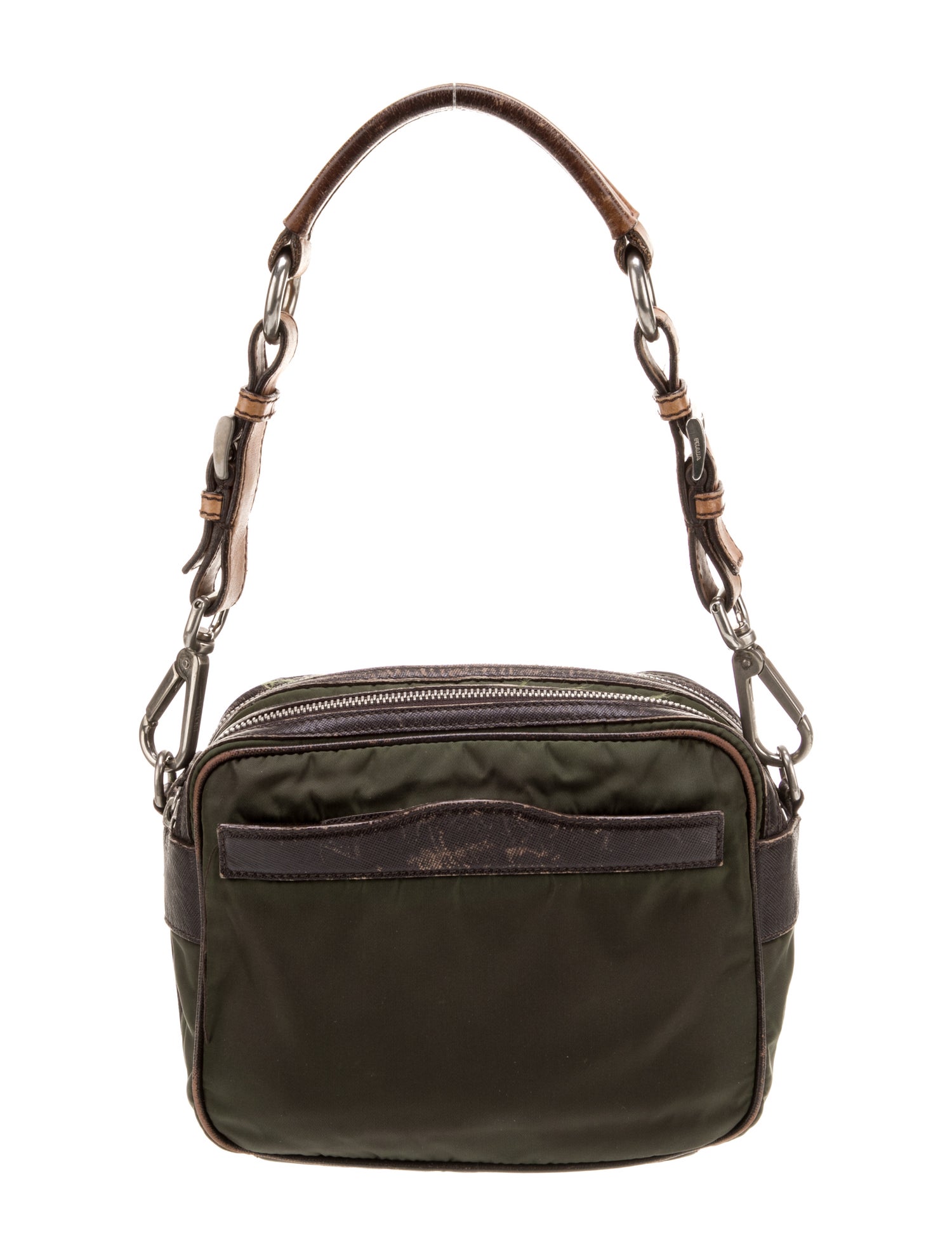 Prada Saffiano Leather Shoulder Bag