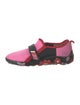 Prada Neoprene Colorblock Pattern Sneakers