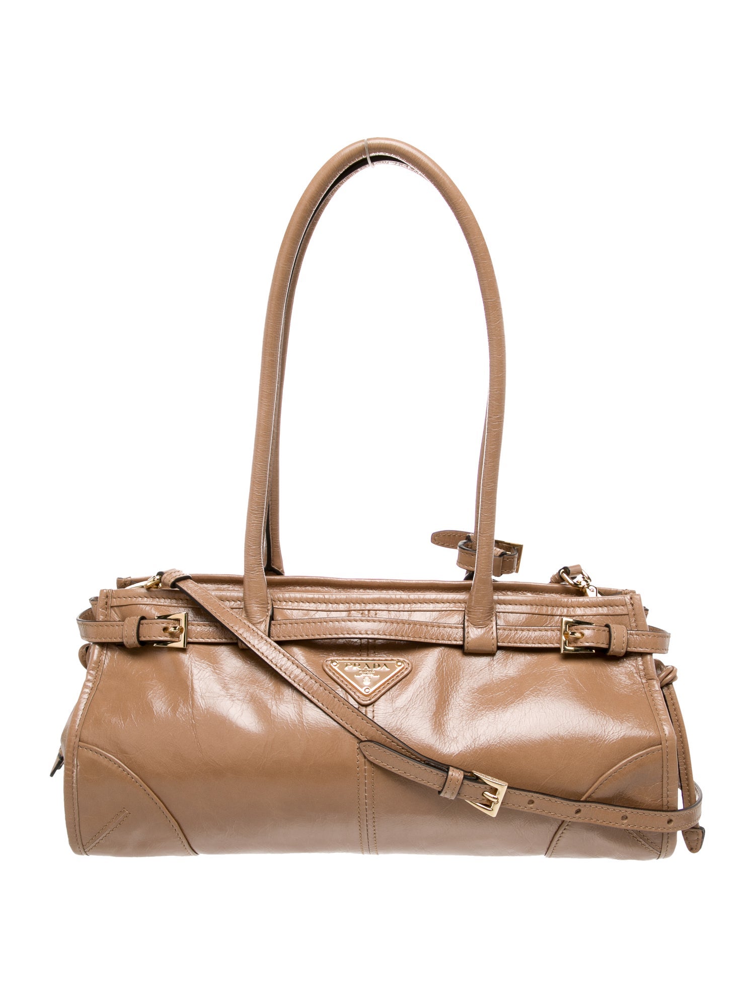 Prada City Calf Leather Bonnie Medium