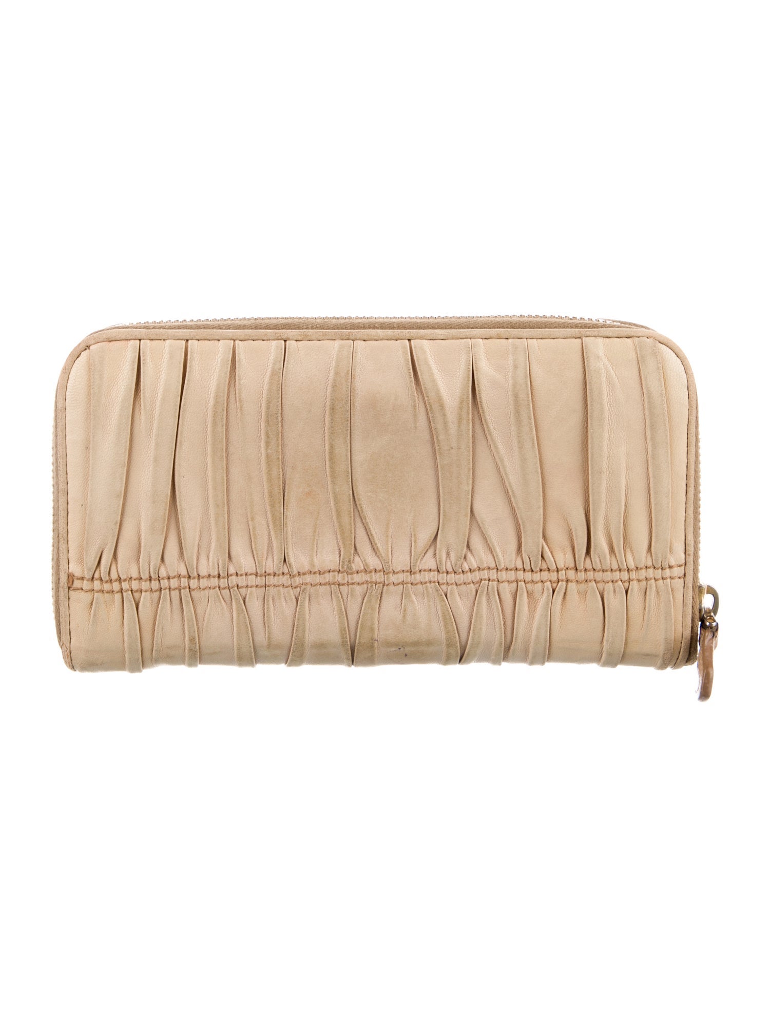 Prada Nappa Leather Continental Wallet