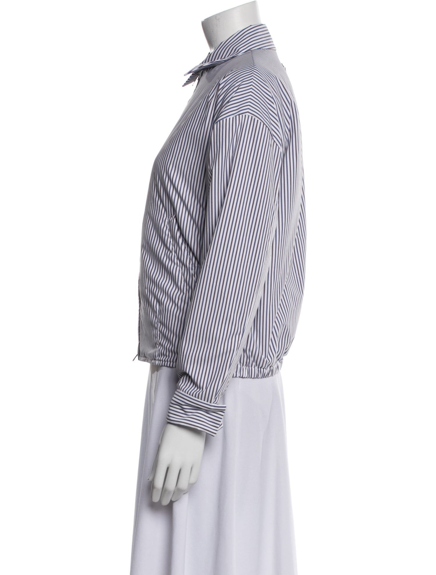 Prada 2025 Poplin Blouson Bomber Jacket