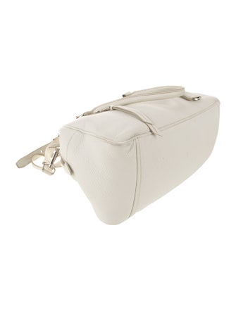 Prada Enameled Metal Triangle Phenix