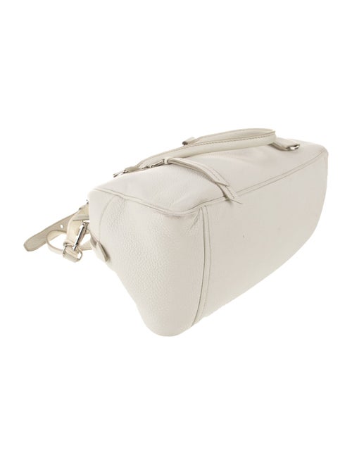 Prada Enameled Metal Triangle Phenix