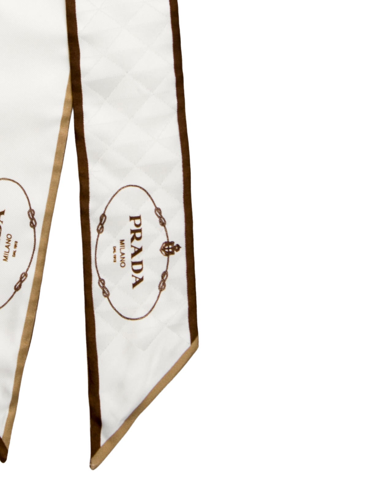 Prada Silk Printed Scarf