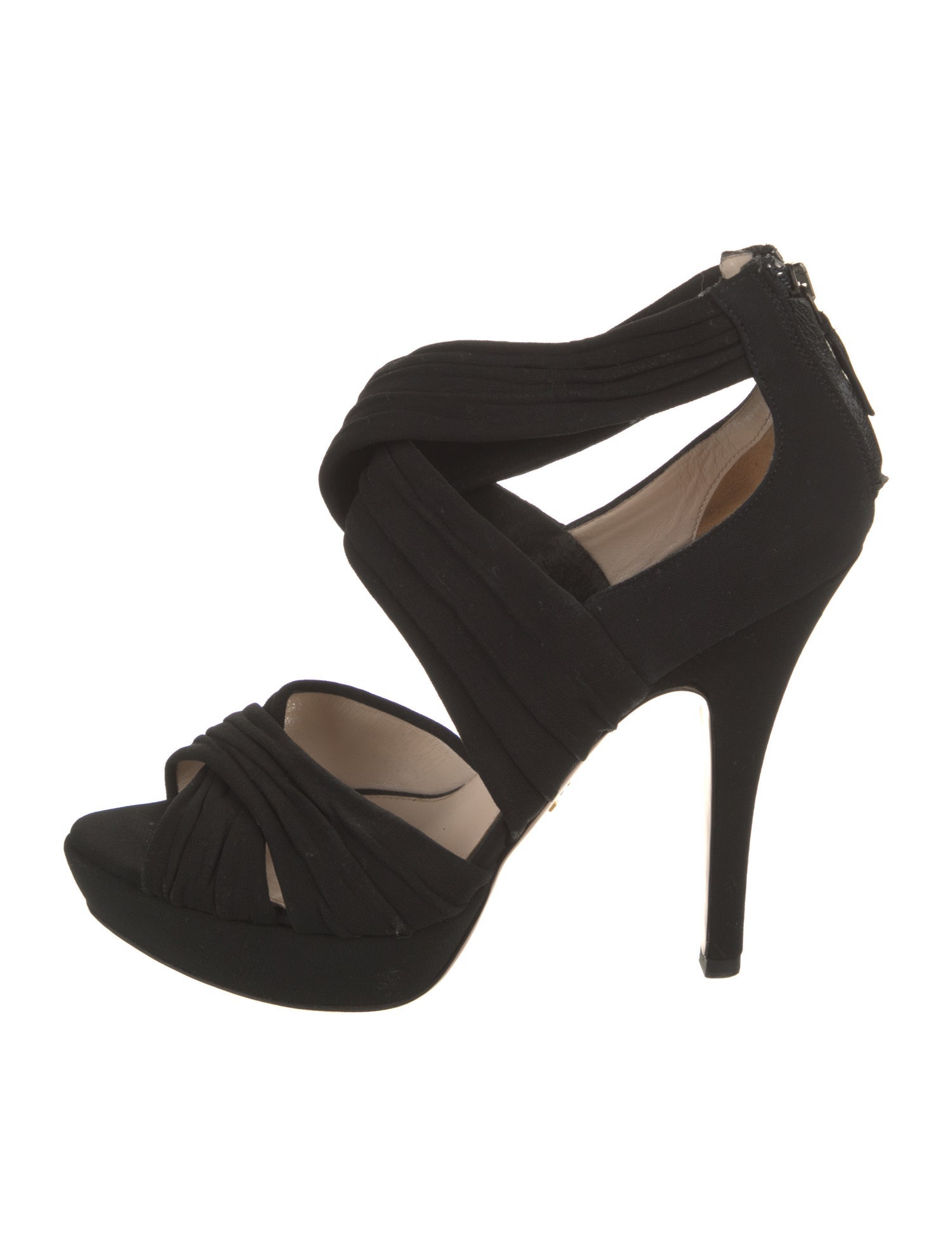 Prada Pleated Accents Pumps