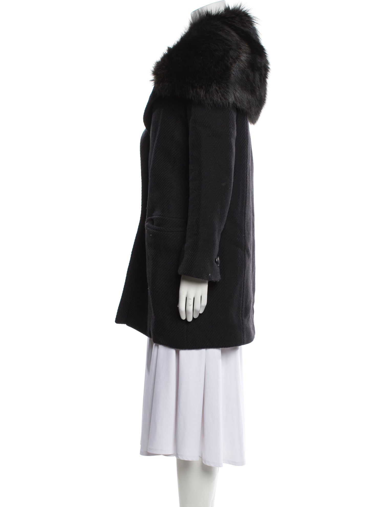 Prada 2011 Virgin Wool Fur Coat