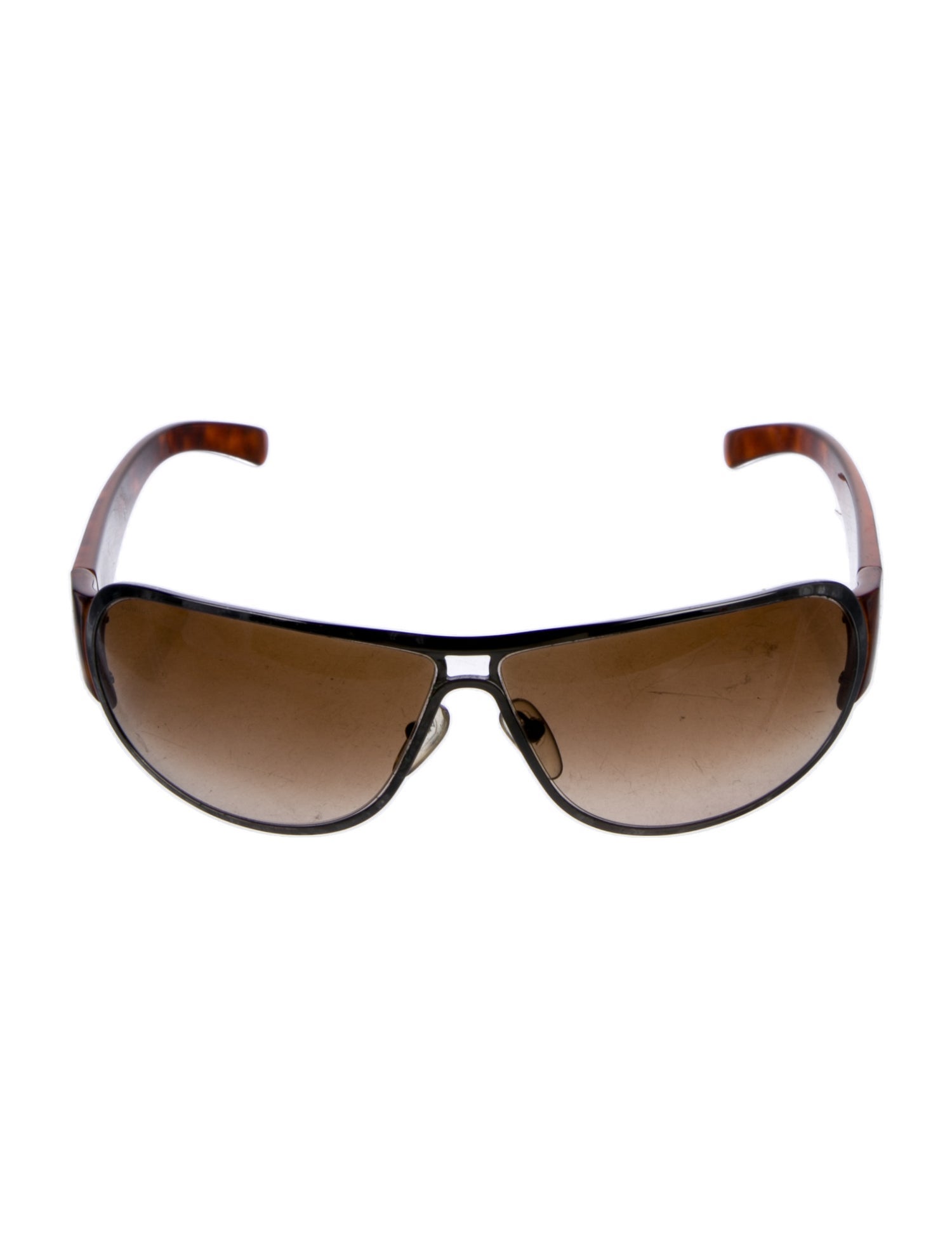 Prada Shield Gradient Sunglasses