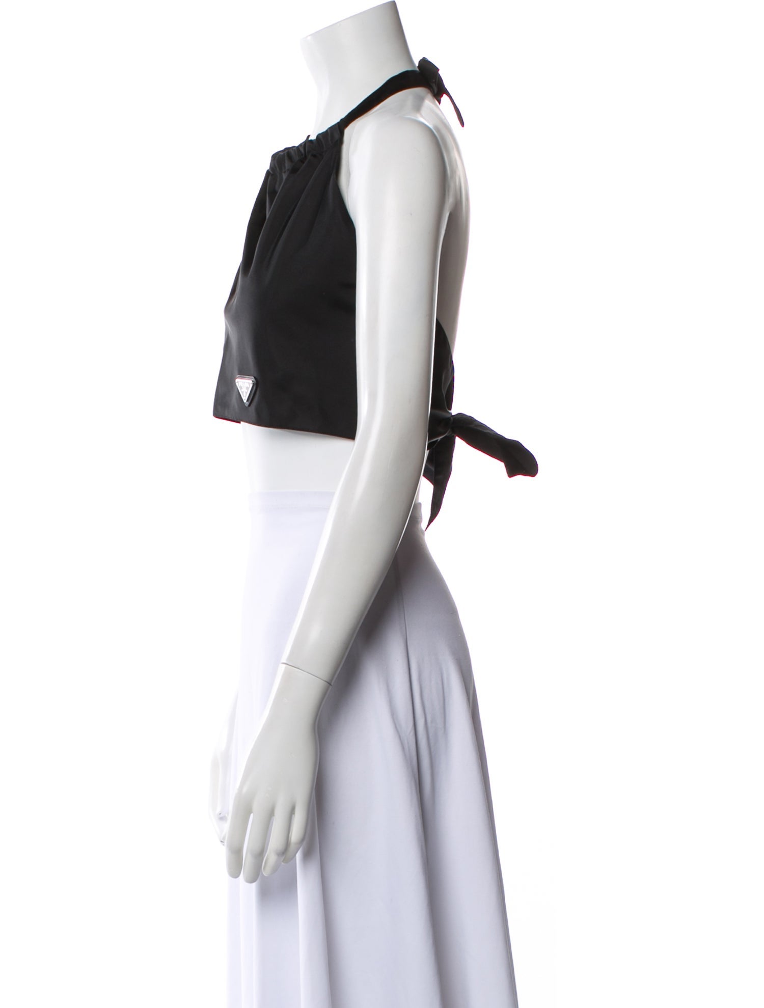 Prada 2021 Re-Nylon Crop Top