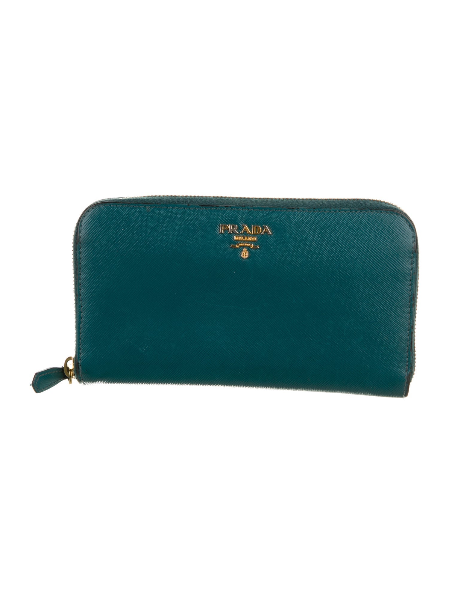 Prada Saffiano Lux Leather Continental Wallet