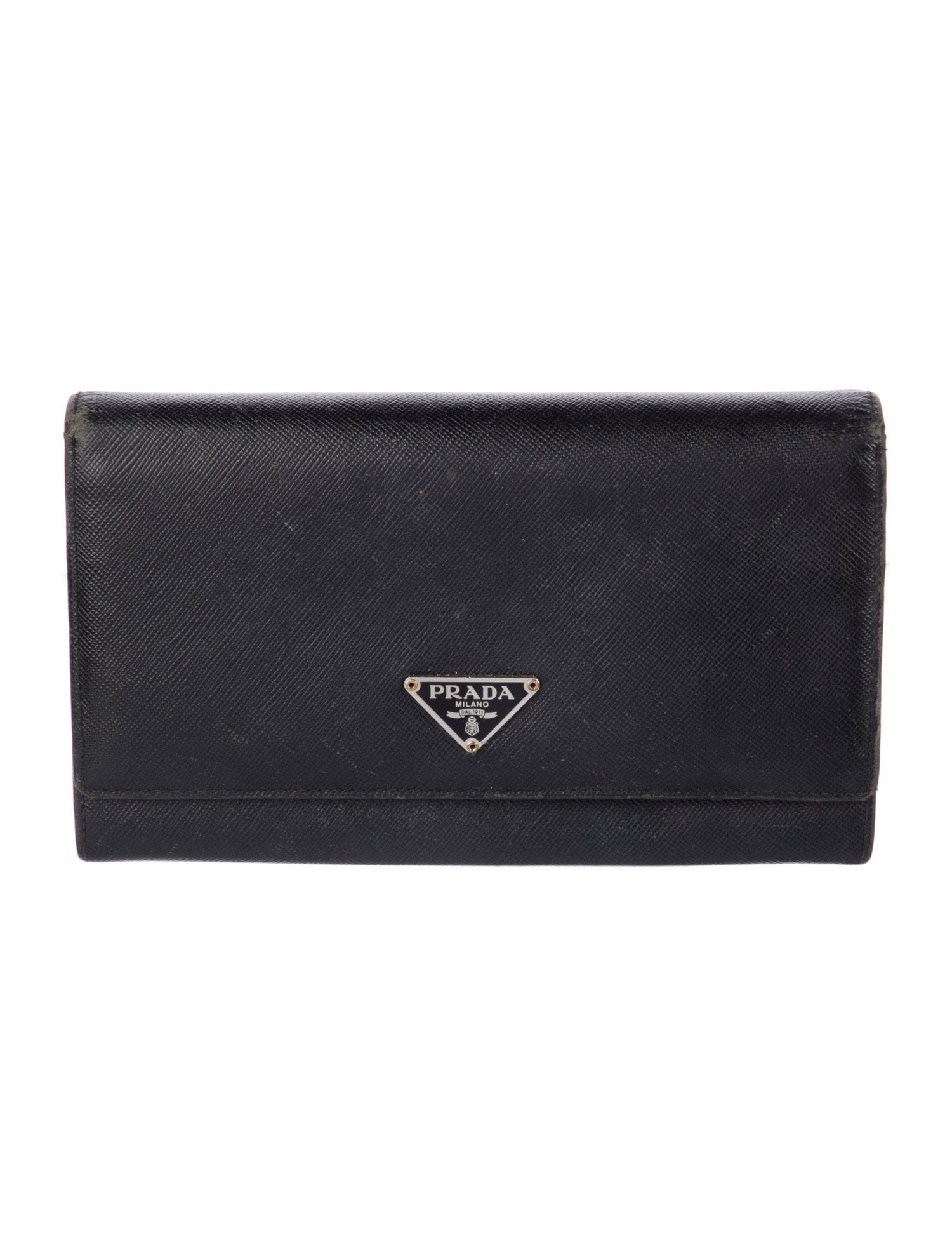 Prada Saffiano Lux Leather Bifold Wallet