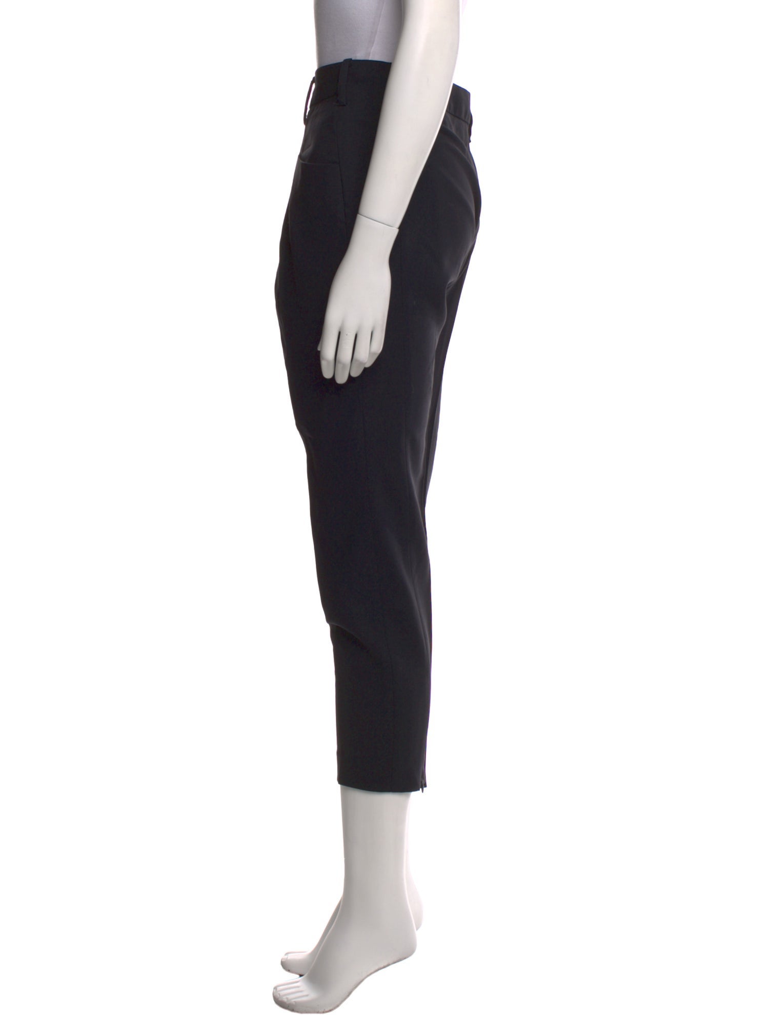 Prada Virgin Wool Straight Leg Pants