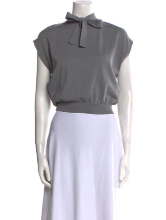 Prada 2021 Virgin Wool Crop Top