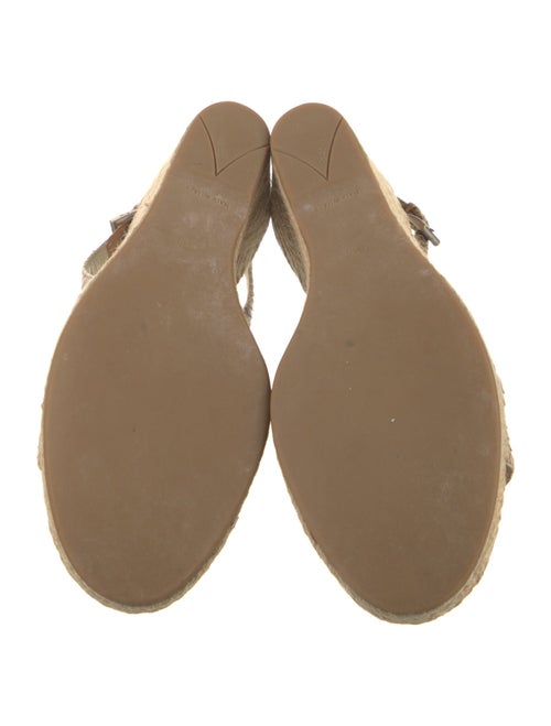 Prada Snakeskin Animal Print Espadrilles