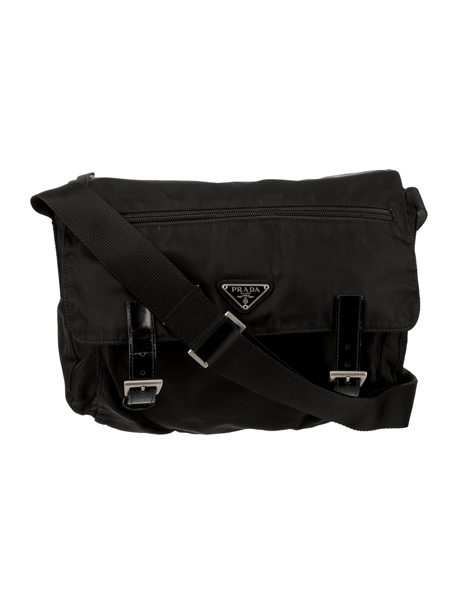 Prada Tessuto Nylon Messenger Bag