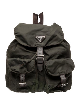 Prada Vela Nylon Nylon Backpack