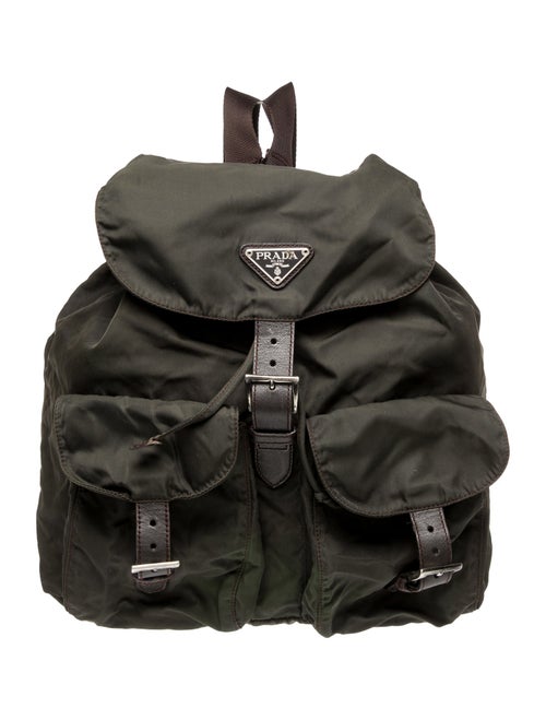 Prada Vela Nylon Nylon Backpack