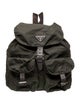 Prada Vela Nylon Nylon Backpack