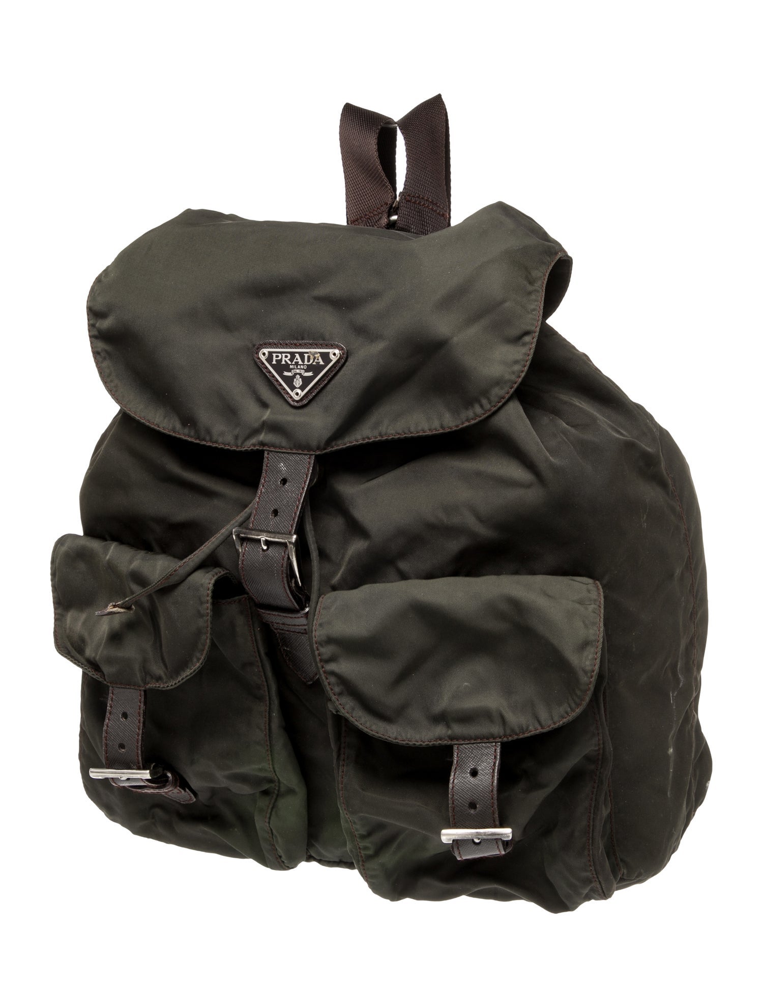 Prada Vela Nylon Nylon Backpack