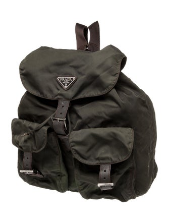 Prada Vela Nylon Nylon Backpack