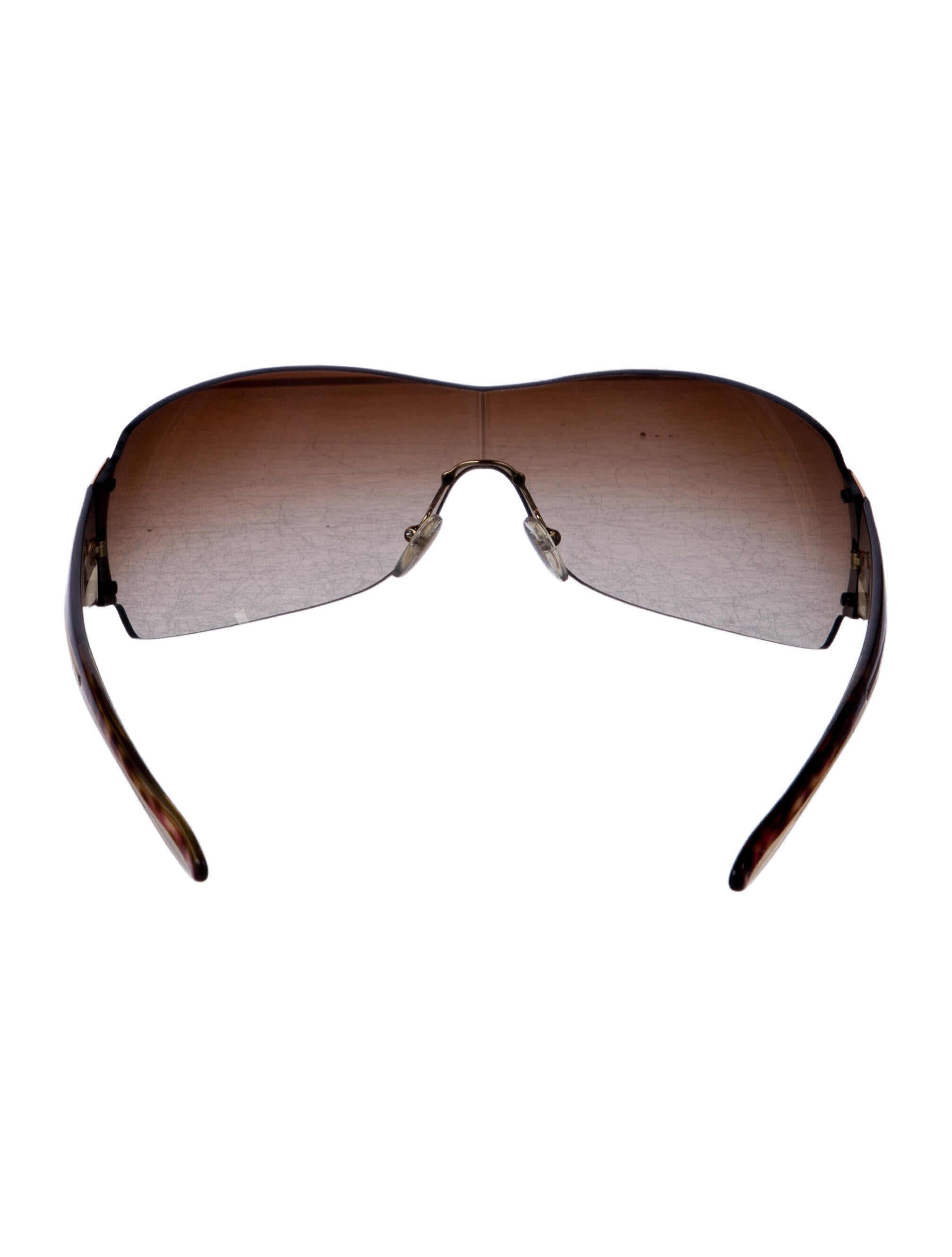 Prada Shield Gradient Sunglasses