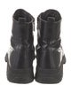 Prada Leather Combat Boots