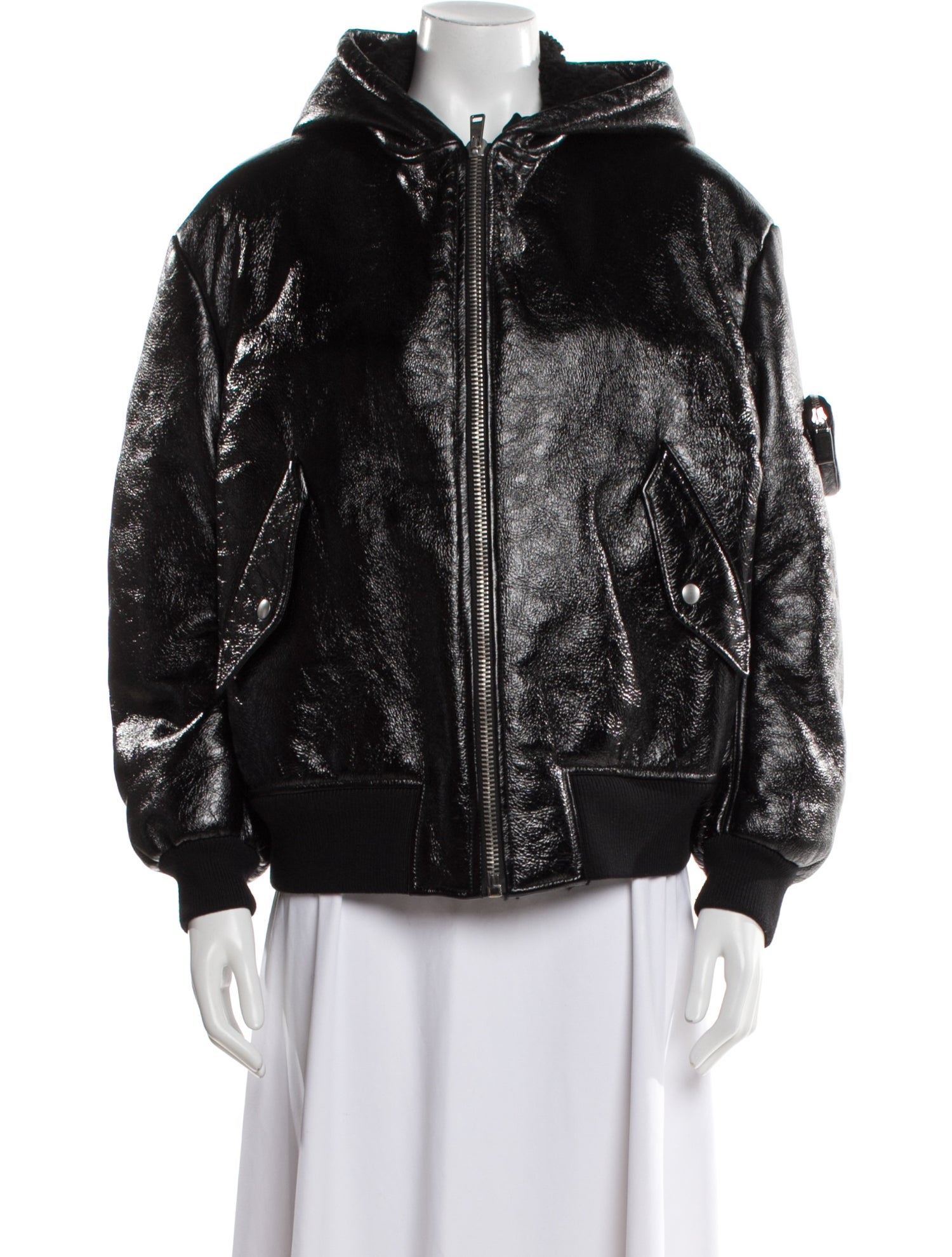 Prada 2022 Leather Coat w/ Tags