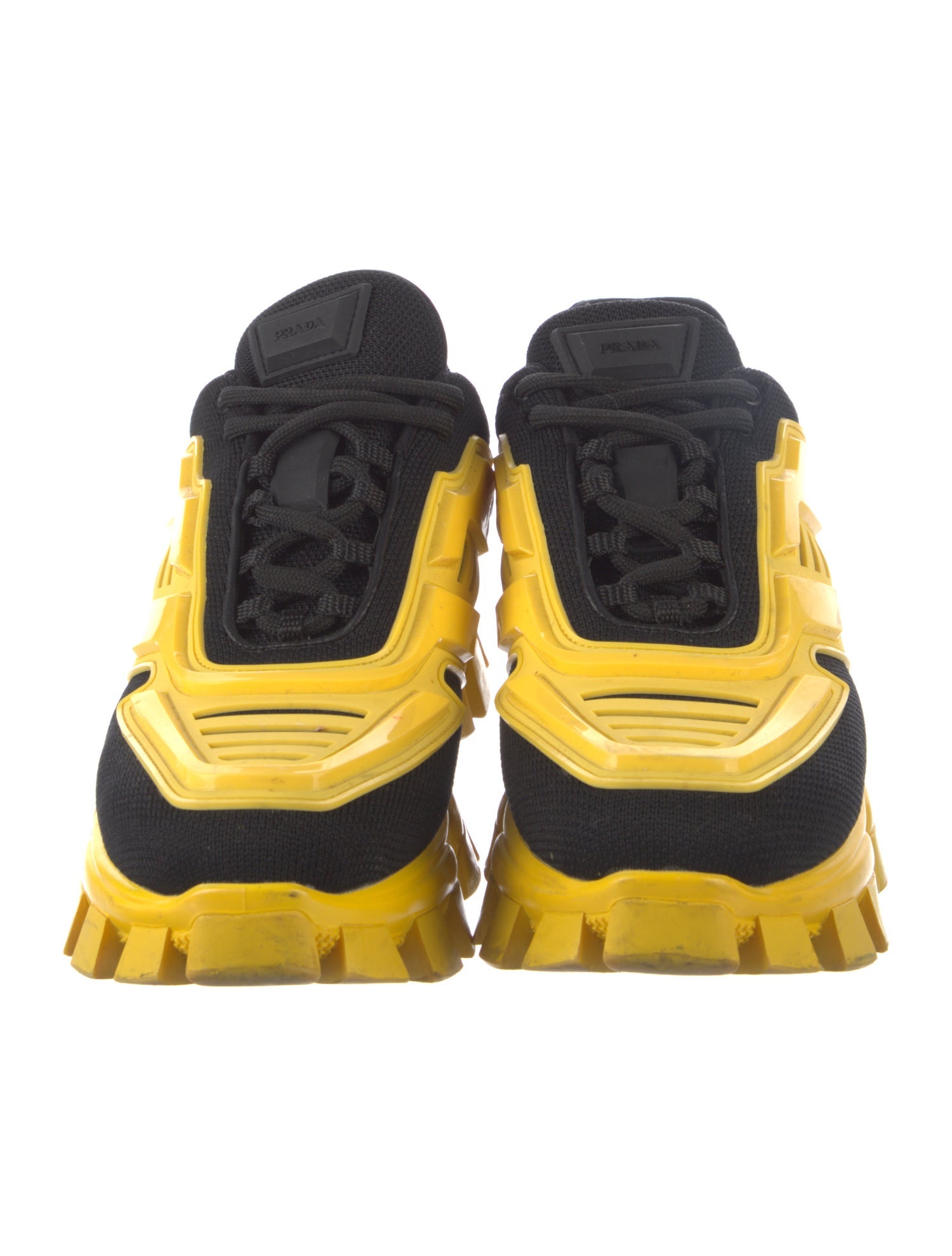 Prada Colorblock Pattern Sneakers