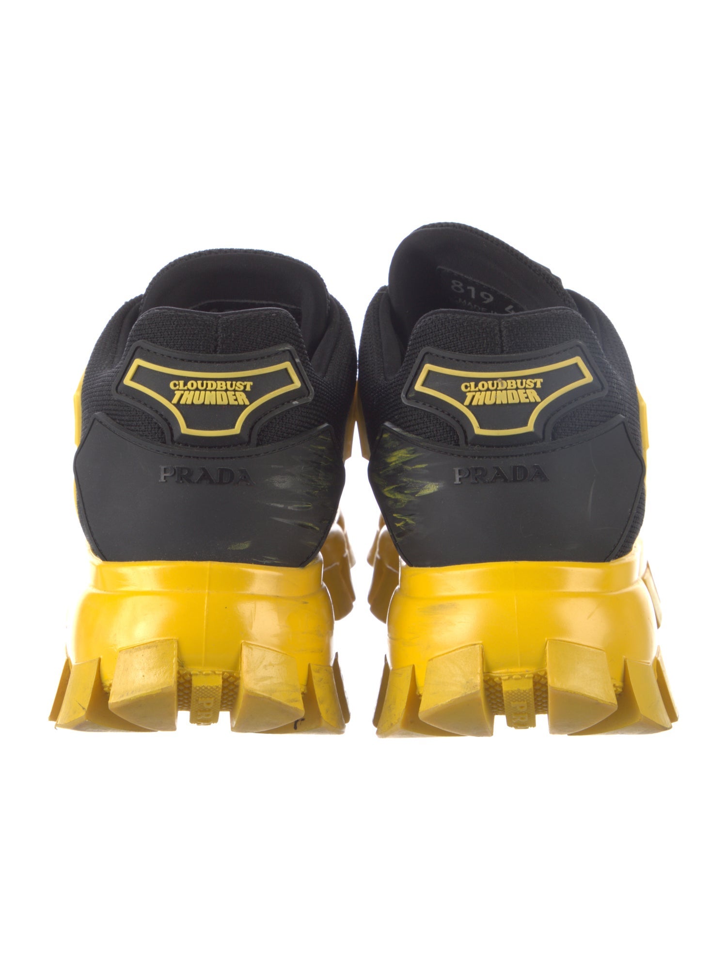 Prada Colorblock Pattern Sneakers