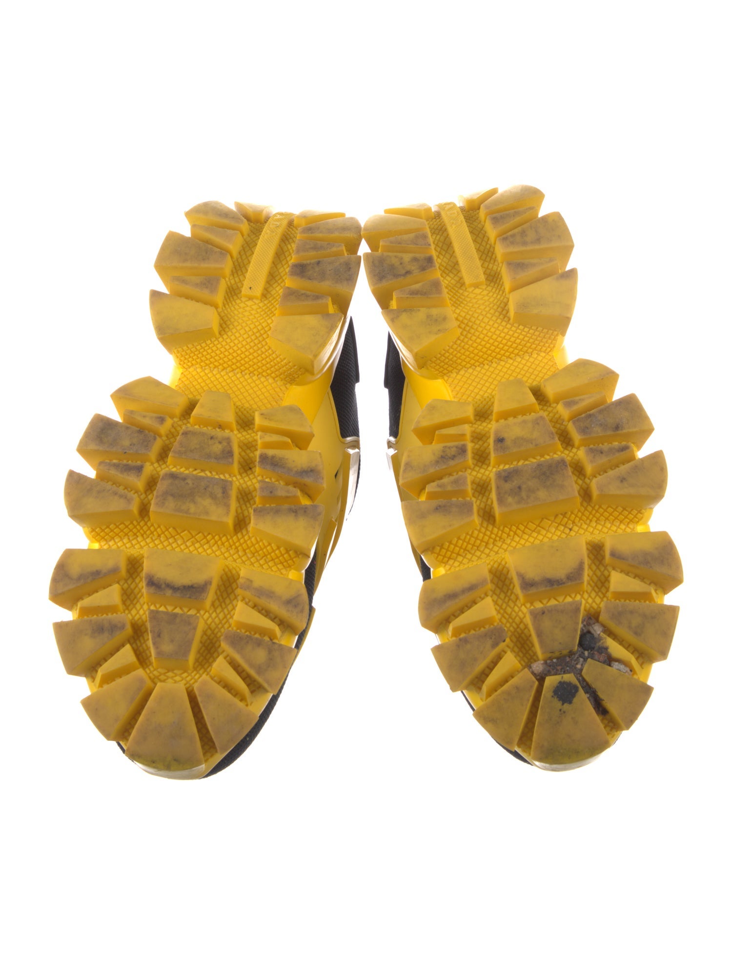 Prada Colorblock Pattern Sneakers