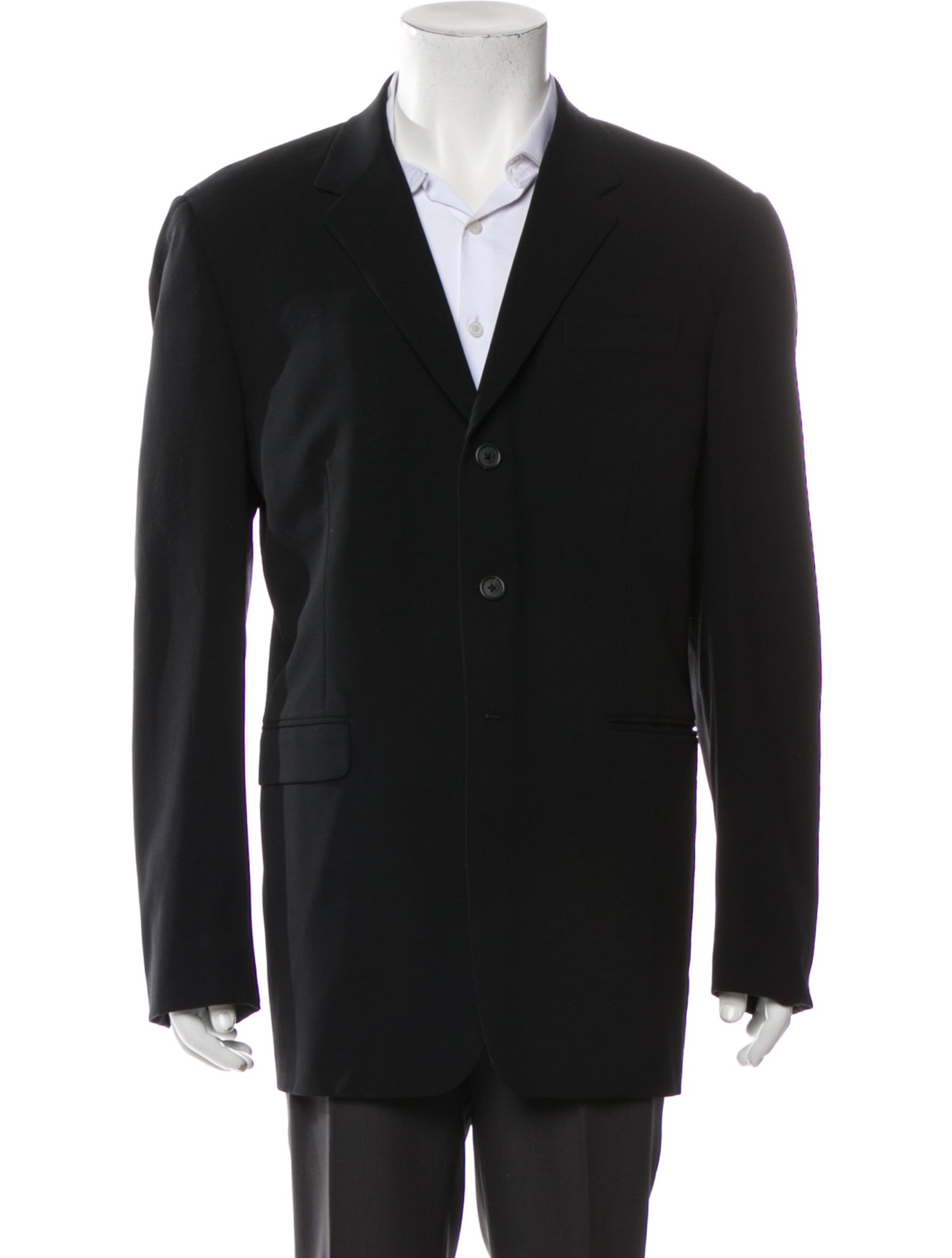 Prada Vintage Virgin Wool Blazer