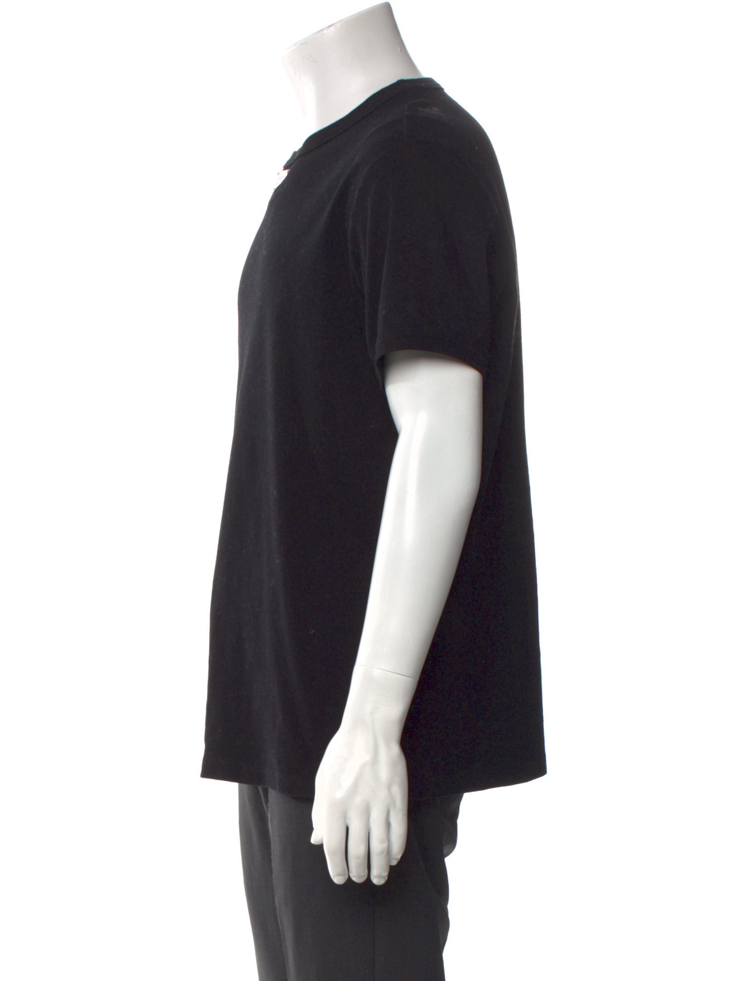 Prada 2023 Enameled Metal Triangle T-Shirt