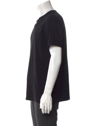 Prada 2023 Enameled Metal Triangle T-Shirt