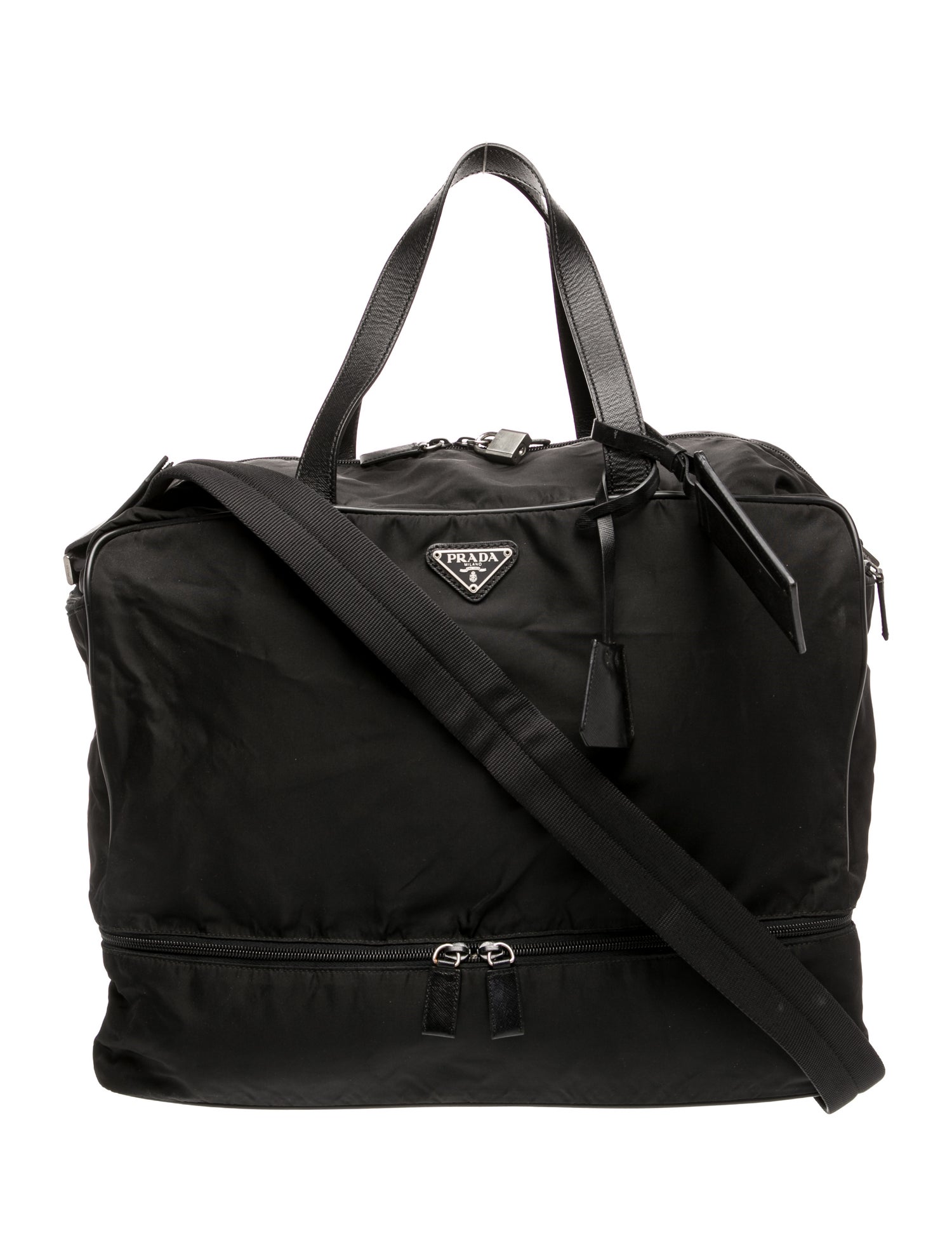 Prada Tessuto Nylon Messenger Bag