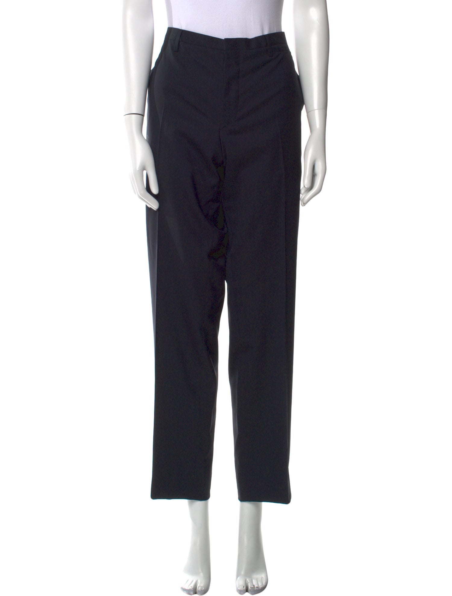 Prada Virgin Wool Straight Leg Pants w/ Tags