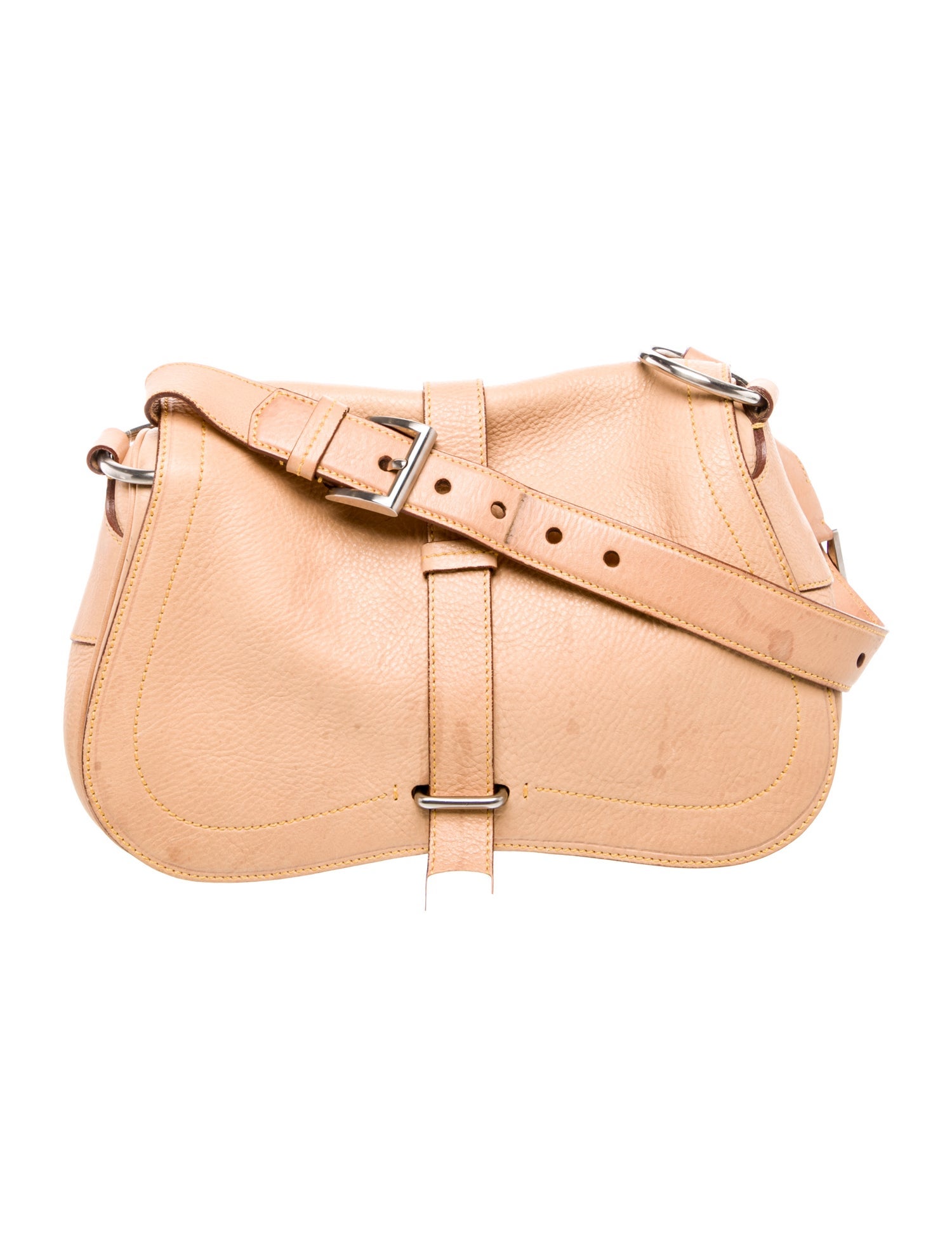 Prada Vitello Daino Leather Shoulder Bag