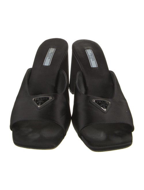 Prada Satin Slides