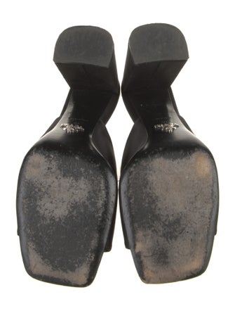 Prada Satin Slides