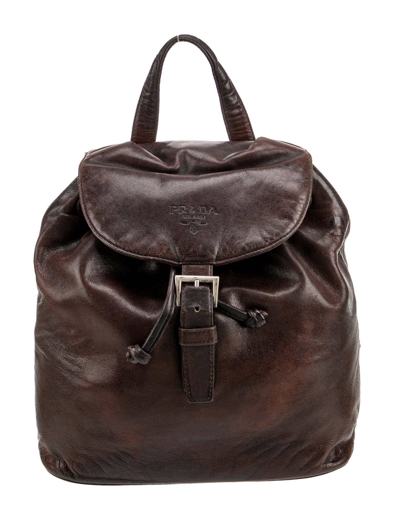 Prada Soft Calf Leather Backpack