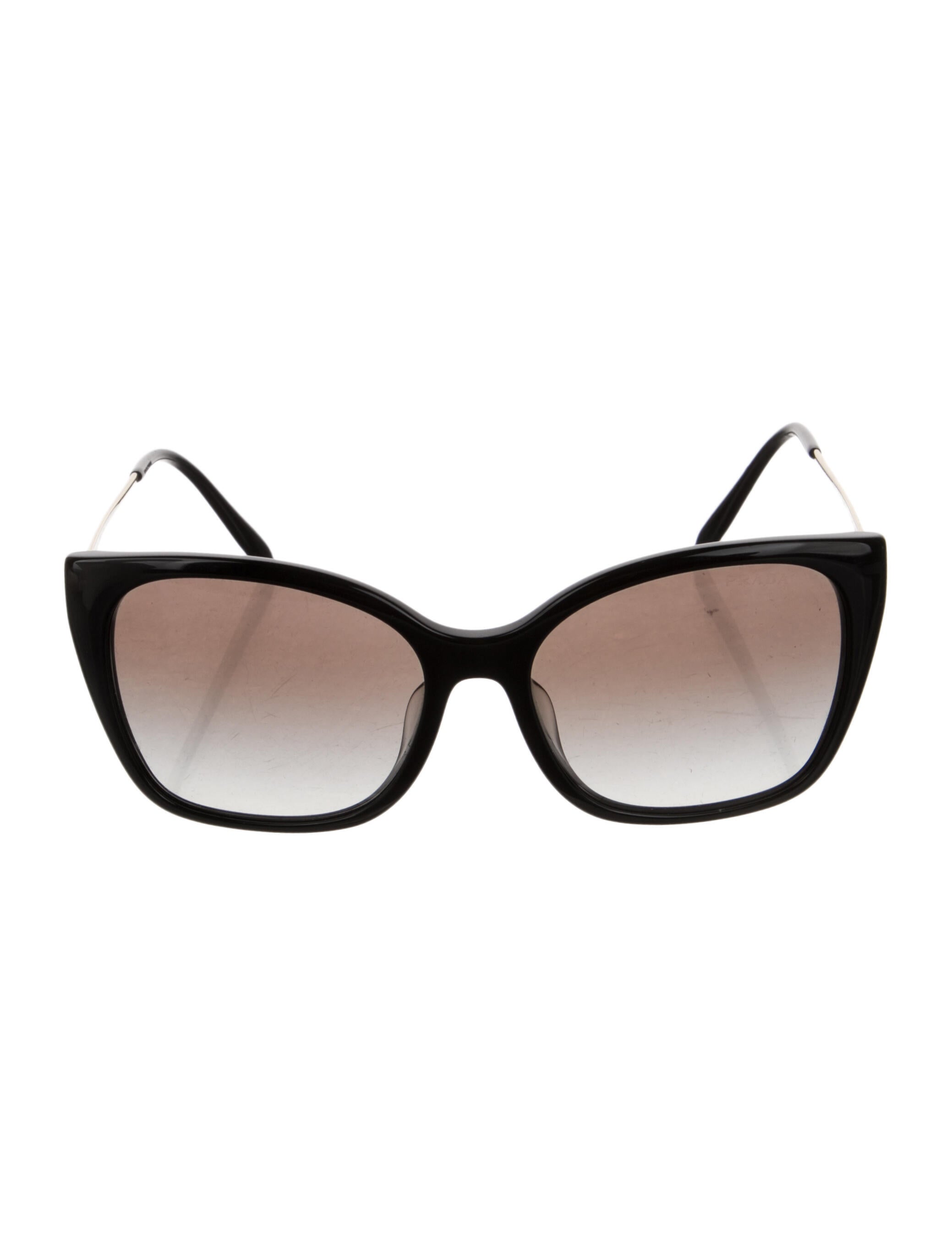 Prada Oversize Gradient Sunglasses