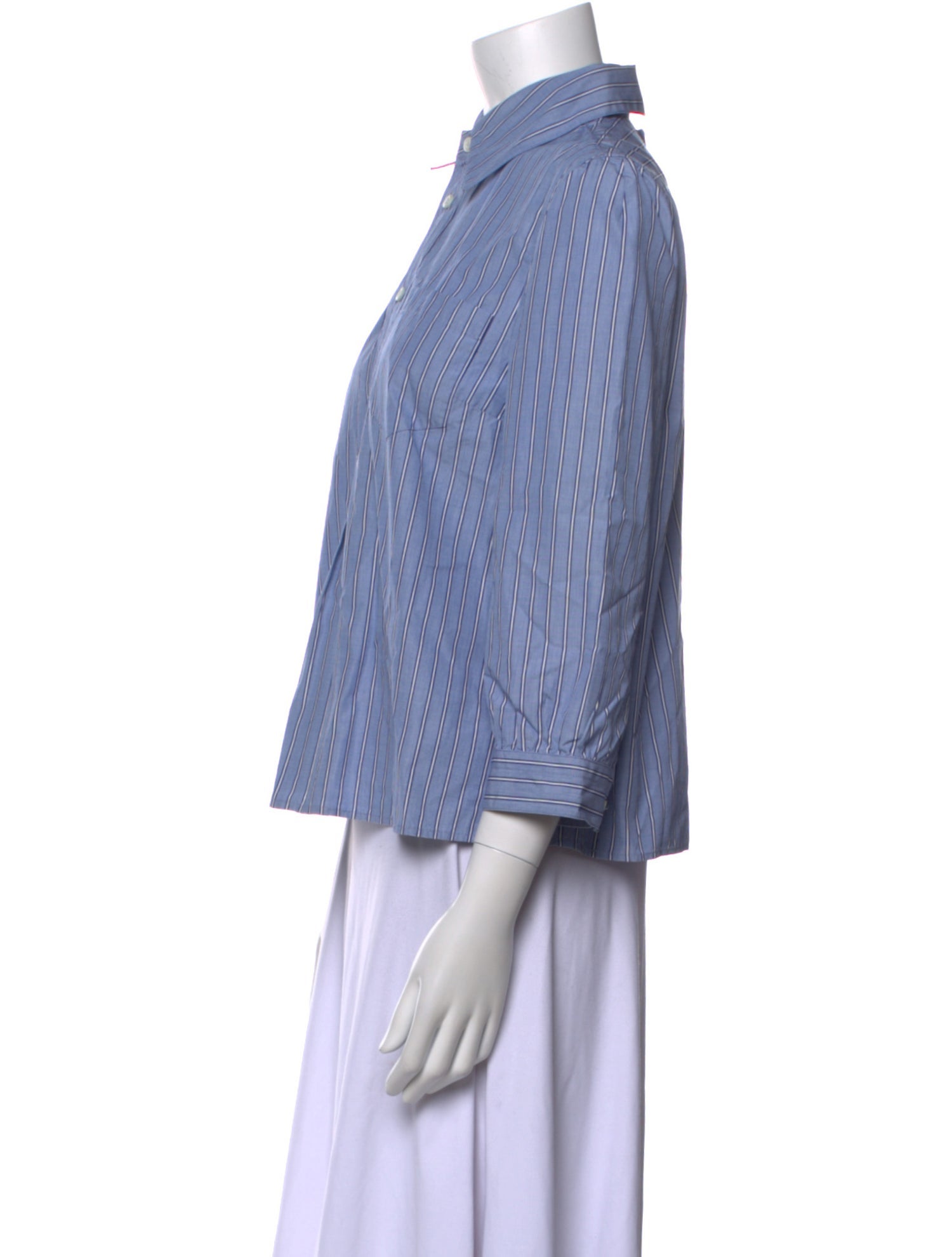 Prada 2024 Holiday Button-Up Top