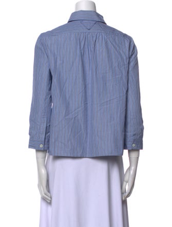 Prada 2024 Holiday Button-Up Top