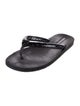 Prada Rubber Flip Flops