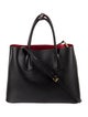 Prada Saffiano Cuir Leather Double Bag Medium