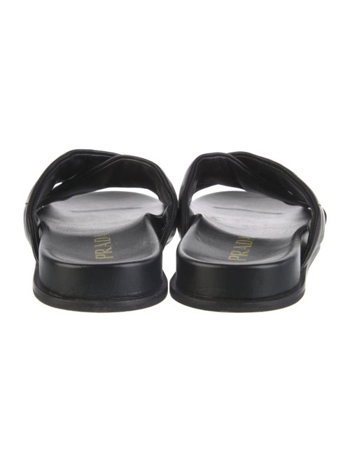 Prada Leather Slides