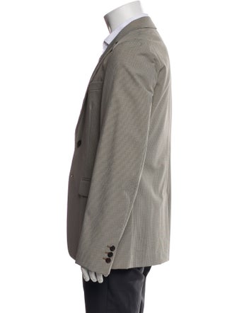 Prada 2016 Plaid Print Blazer